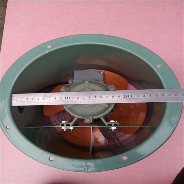 SF low noise axial flow fan duct type fixed post fan exhaust fan Shanghai Xinzhi