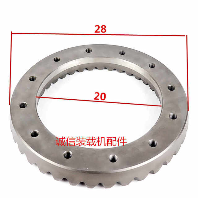 Loader forklift accessories axle differential main reducer basin angle gear 6 37 main reduction axle basin angle gear