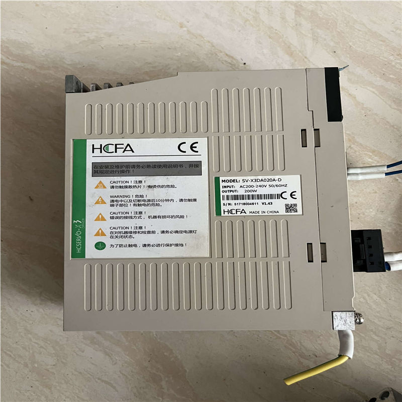 议价FA200w伺服驱动器SV-X3DA020A-D电机SV - 图0