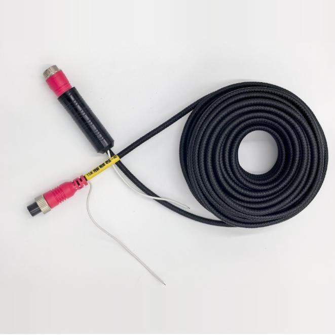 驰域编织防冻航空头线弹簧线四路倒车影像连接线大货车视频线四芯 - 图3