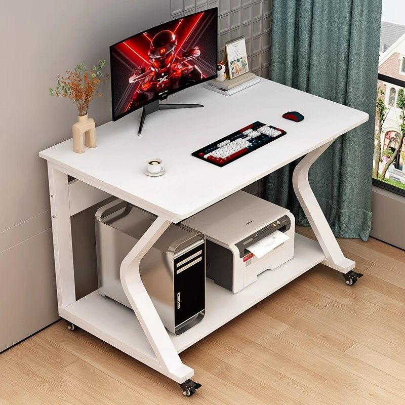 电脑桌卧室家用小户型可移动电脑桌小型家用阳台桌子实木学生书桌,淘宝优惠券,粉丝福利购,淘宝优惠卷