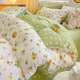 B0Z pure cotton single bed sheet cover 100% cotton twill soft fresh pastoral style single bedding single double bedding