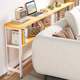 Sofa rear storage rack, bedside, bedside, bedside gap, cabinet storage cabinet, porch rack, long shelf, bookshelf, solid wood