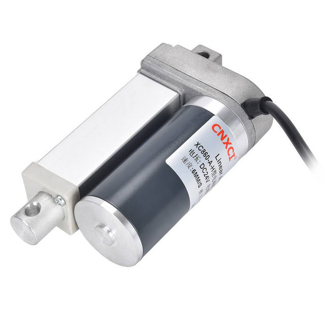 Electric push rod DC motor XC860 remote automatic telescopic rod 12V large thrust small lift electric cylinder 24V