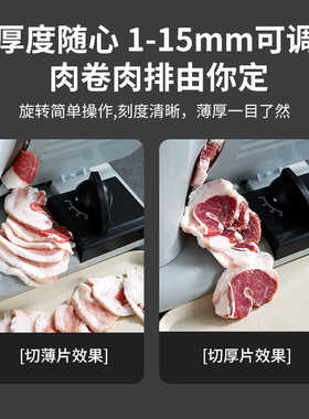 BestAid钵帝切肉片机家用电动切片机羊肉卷刨肉机肥牛卷切肉神器