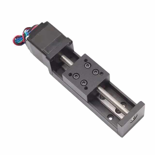 Micro slide module 28 stepper motor trapezoidal screw linear guide linear motor lifting cross guide