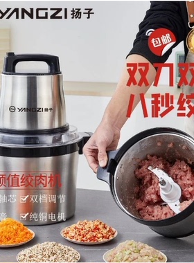 商用10L16L电动绞肉机6L大功率