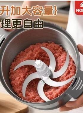 金正6/5L电动绞肉机3升家用
