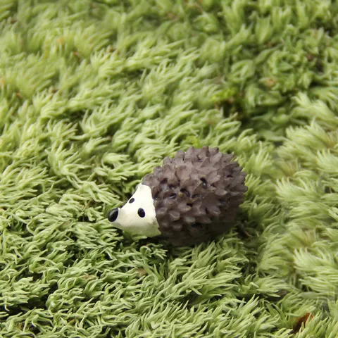 材料刺猬妈妈苔藓小刺猬摆件摆件微景观公仔DIY装饰和,淘宝优惠券,粉丝福利购,淘宝优惠卷