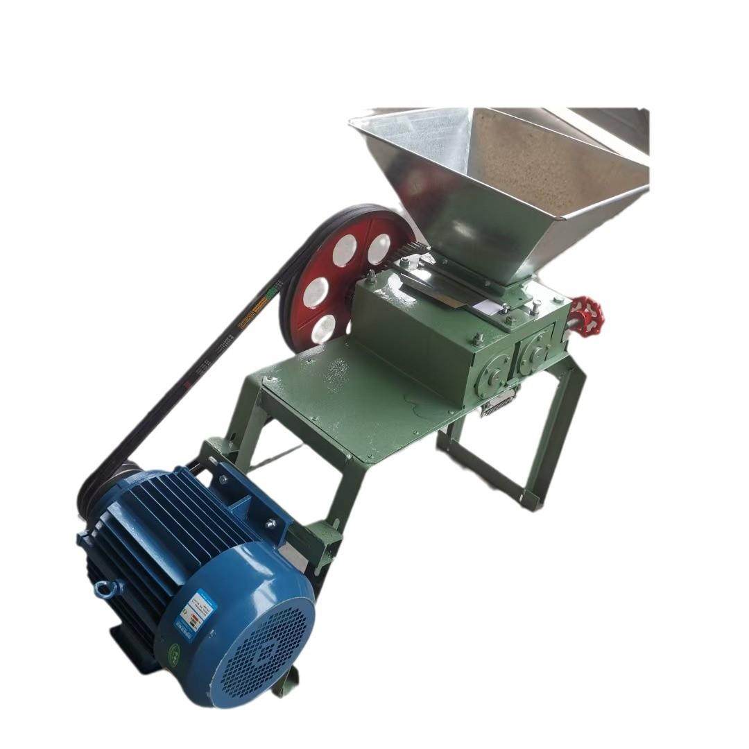 粉碎机糕粉机年糕打粉机湿米粉碎机滚筒对辊式碎粉双辊碾压挤扁机,淘宝优惠券,粉丝福利购,淘宝优惠卷