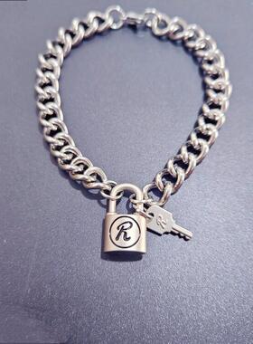 NANA南京锁手錬男女潮SID原版哑光朋克R锁情侣定情手錬