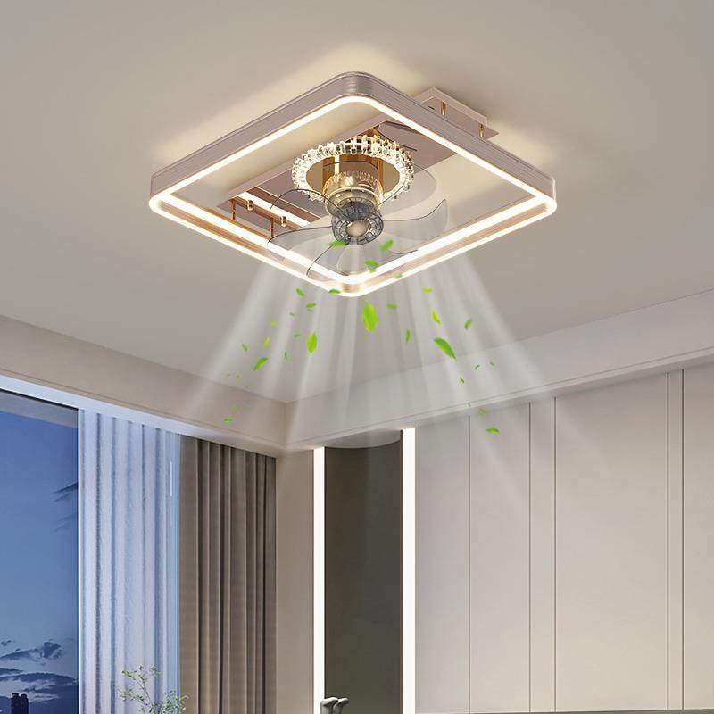 全光谱护眼摇头客风带扇灯现代轻奢客厅主灯995风扇一体ED卧L室厅,淘宝优惠券,粉丝福利购,淘宝优惠卷