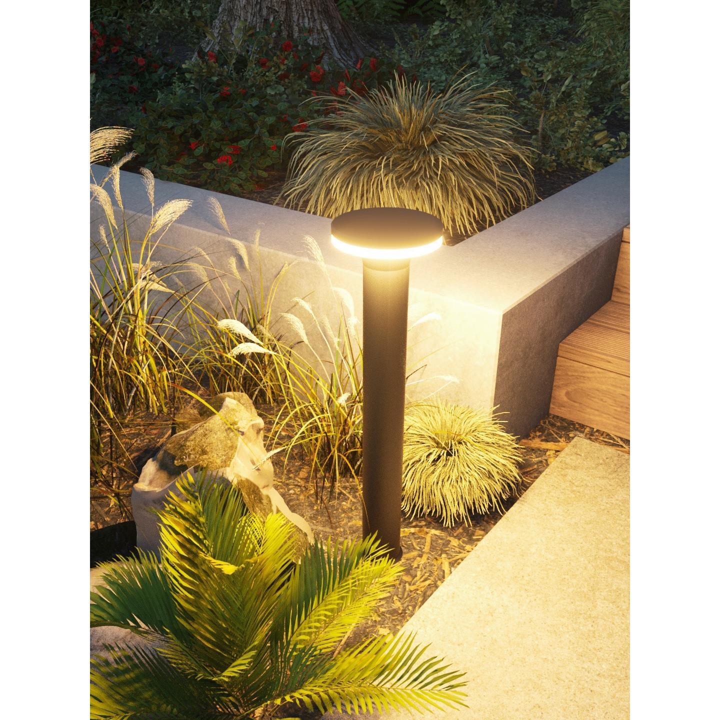 太阳能草坪灯户外防水室外景观庭院灯led接电小区别墅花园草地灯 - 图0