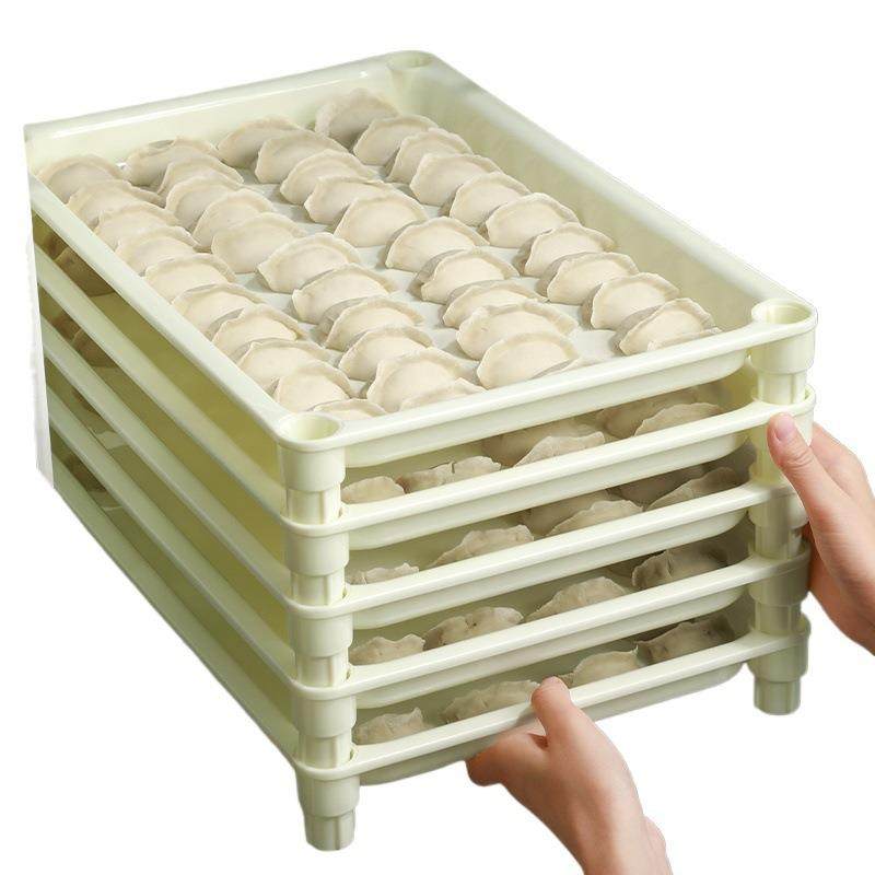 G饺子托盘商用多层冷冻盒家用水饺盘架子放置盘收纳盒箱用饭店,淘宝优惠券,粉丝福利购,淘宝优惠卷
