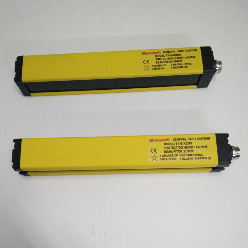 MOCKWELL 莫克韦尔 T4N-X2N8 安全光栅 红外对射传感器 - 图0