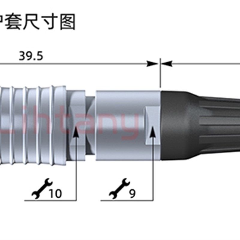 PHG.1B.305.CLLD 42 52 62 72 Z 浮动插座带护套圆形连接器 - 图3