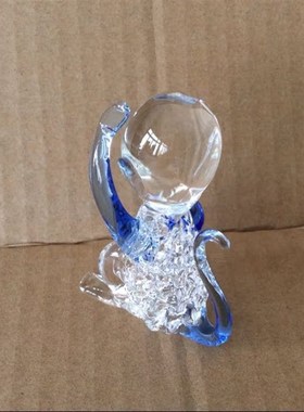 袖珍玻璃十二生肖鼠牛虎兔龙蛇马羊猴鸡狗猪摆设琉璃工艺品