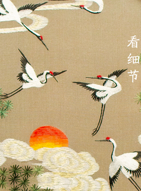 苏州刺绣古典中式桌面摆台绣花创意小台屏鸡翅木精美屏风礼品