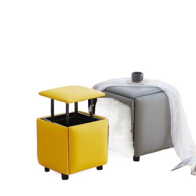 New dynamic function magic square stool sofa multi-hair stool can be stored stool 739 simple dining stool five-in-one small short