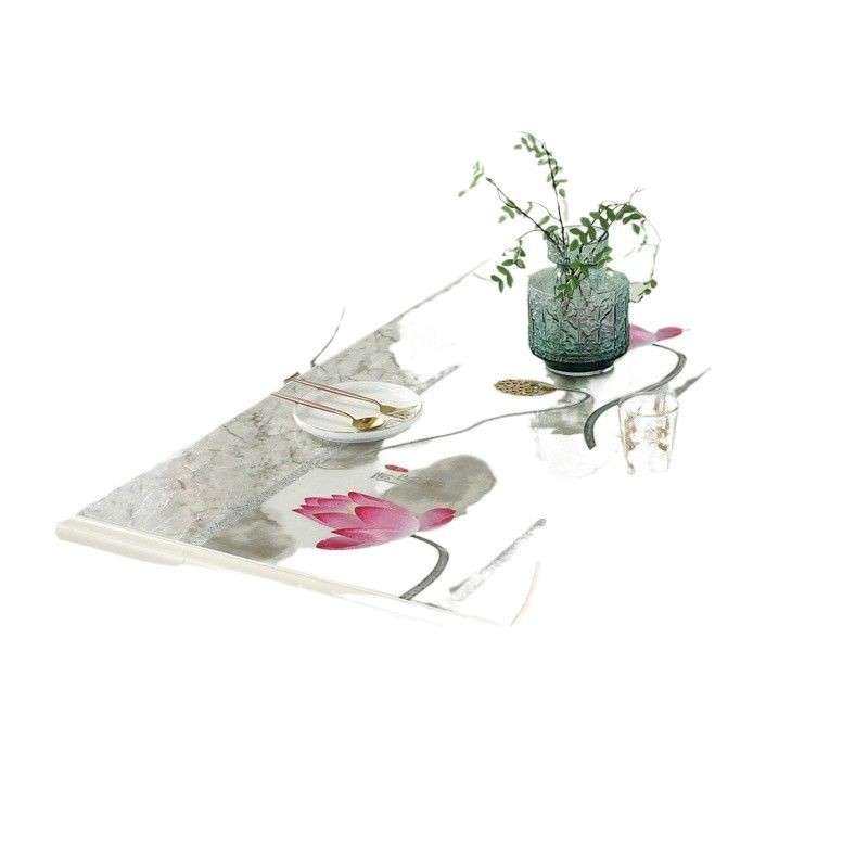茶几桌布PVC塑料印花不透明桌布防水防烫桌布防油餐桌垫软玻之迎,淘宝优惠券,粉丝福利购,淘宝优惠卷