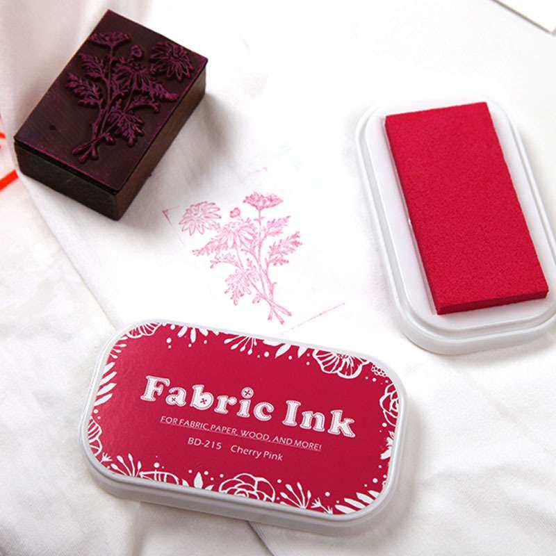 手帐DIY装饰印泥BD35色彩色印泥盒染卡印章布用橡皮章耐水印台,淘宝优惠券,粉丝福利购,淘宝优惠卷