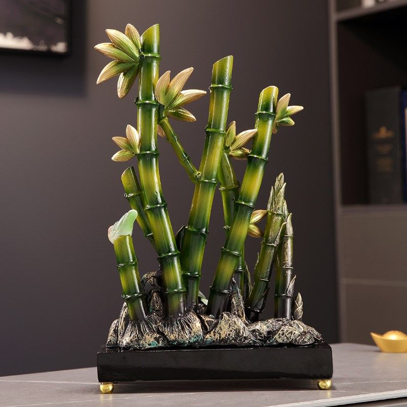 新中式招财富贵节节高升r竹子摆件客厅玄关酒柜装饰品乔迁新居礼,淘宝优惠券,粉丝福利购,淘宝优惠卷