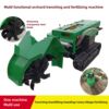Sufa multifunctional orchard trenching and fertilizing machine, small peach orchard trenching machine, mountain hilly crawler micro tiller