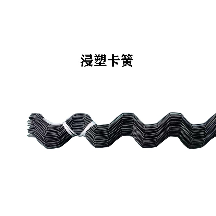 速发销大棚卡槽卡簧大棚压膜配件防风热浸镀锌卡膜槽槽压模条棚膜 - 图0
