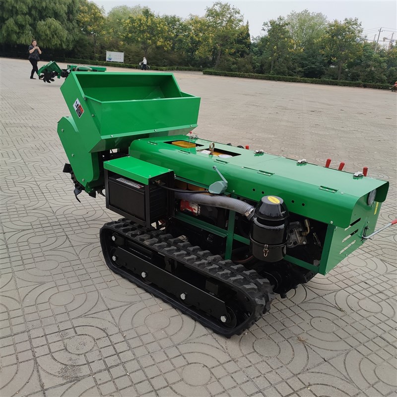 Sufa multifunctional orchard trenching and fertilizing machine, small peach orchard trenching machine, mountain hilly crawler micro tiller
