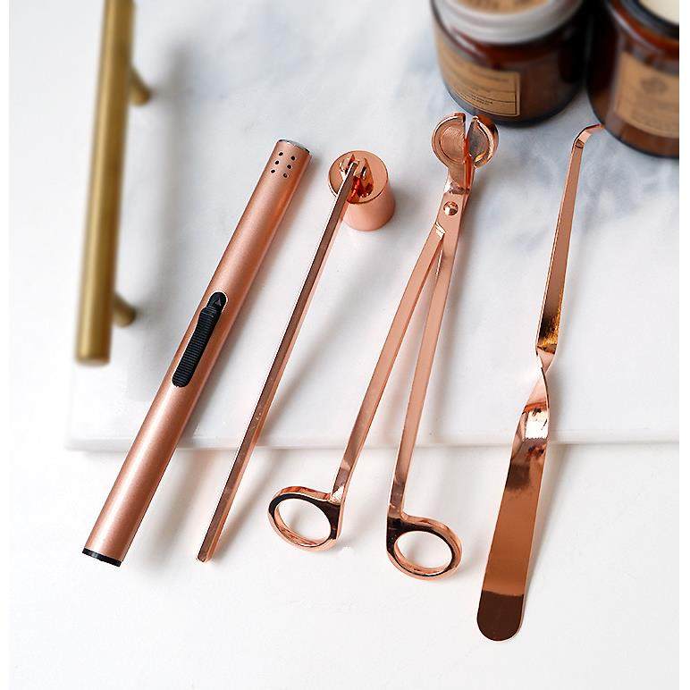 香薰蜡烛工具灭烛三件套灭烛罩烛芯剪刀灭烛钩打火机点火器灭烛器,淘宝优惠券,粉丝福利购,淘宝优惠卷