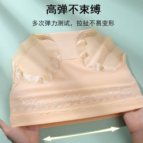 4条装大码内裤女纯棉高腰收腹透气舒适塑身短裤加肥230斤三角裤头 - 图3