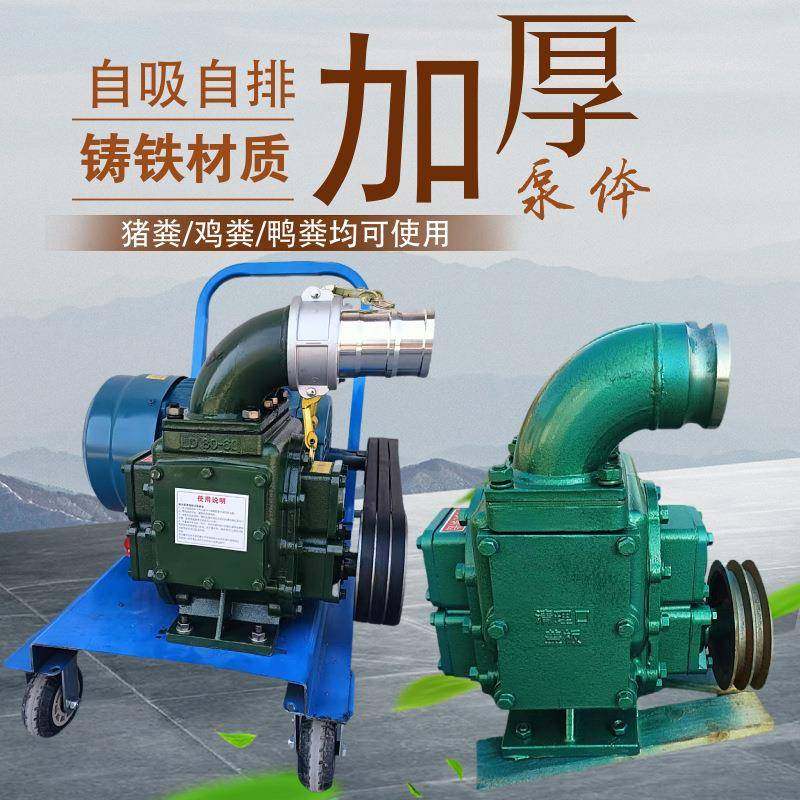 河道下水道小型吸污泵养殖场鸡鸭猪牛抽粪泵手推式电动淤泥清理机,淘宝优惠券,粉丝福利购,淘宝优惠卷