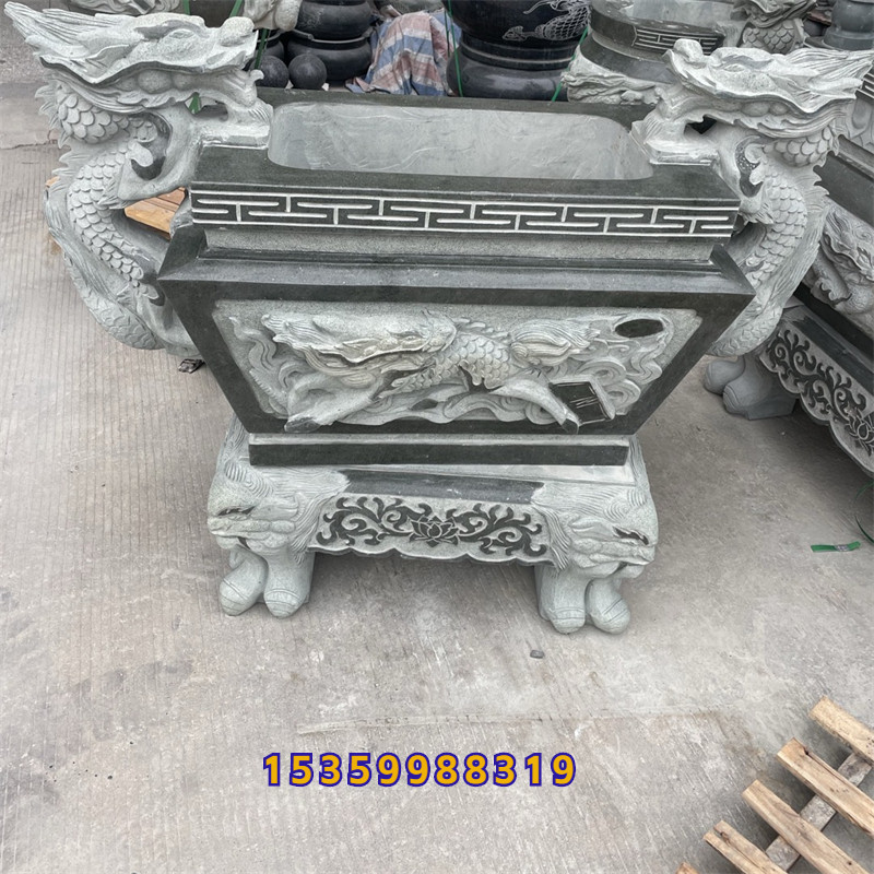 惠安石头雕刻香炉青石鼎炉花岗岩大理石方形圆形带盖烧香炉天地炉,淘宝优惠券,粉丝福利购,淘宝优惠卷