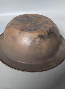 宽边铜盆老式加厚大号炭火盆家用