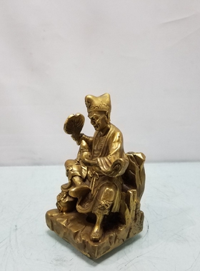 小号铜济公铜像摆件活佛济公家居