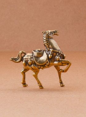 【正品】马上有钱摆件茶宠仿古