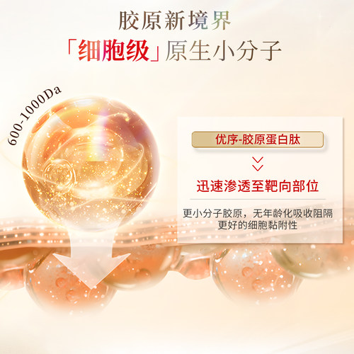 优序CellQueue奇迹胶原蛋白肽粉collagen水解小分子全身紧致抗皱 - 图0