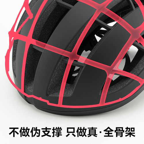 WWW全骨架PLAY骑行头盔内置龙骨男女公路山地自行车透气安全装备 - 图1