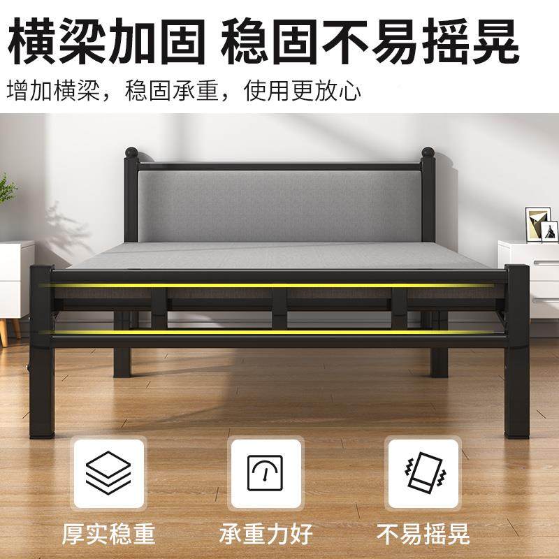 折出叠单人家用1.2UNC米租屋小床午睡简易午办公室休成床人硬板铁,淘宝优惠券,粉丝福利购,淘宝优惠卷