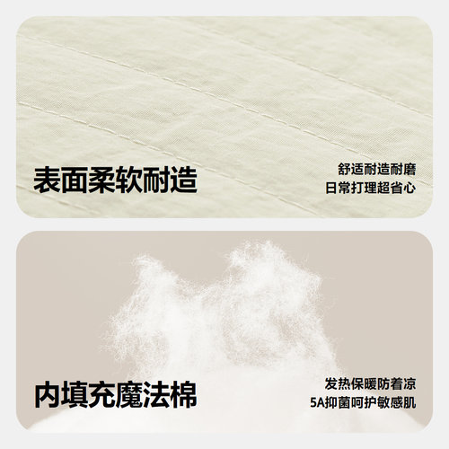 [魔法棉]迷你巴拉巴拉男童宝宝棉服双面穿保暖翻领外套2025秋新款 - 图2