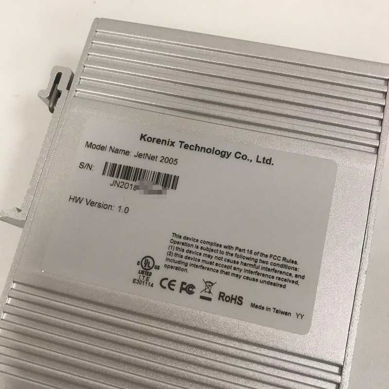 议价科洛理思交换机 JetNet 2005 - 图1