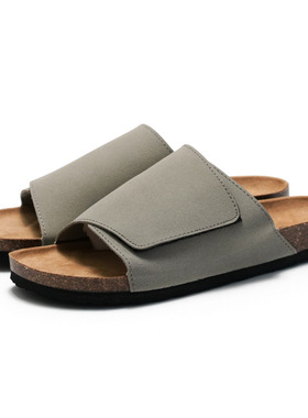 Summer Cork Sandals Men's Clogs Slippers Slides男士软木拖鞋
