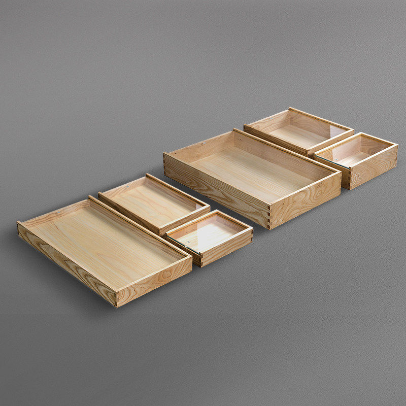 白蜡木实木榫卯组合木匣子 玻璃盖首饰盒礼盒收纳盒 收集整理木盒,淘宝优惠券,粉丝福利购,淘宝优惠卷