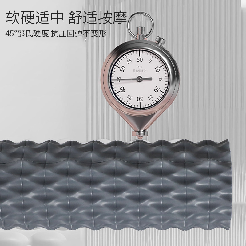 鱼骨纹瑜伽柱肌肉放松按摩神器开肩开背瑜伽器材滚轮狼牙棒泡沫轴,淘宝优惠券,粉丝福利购,淘宝优惠卷