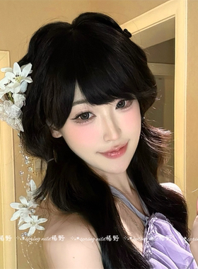 新中式清冷白色蝴蝶铃兰花发夹