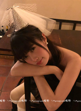 ins风韩系甜美公主生日帽