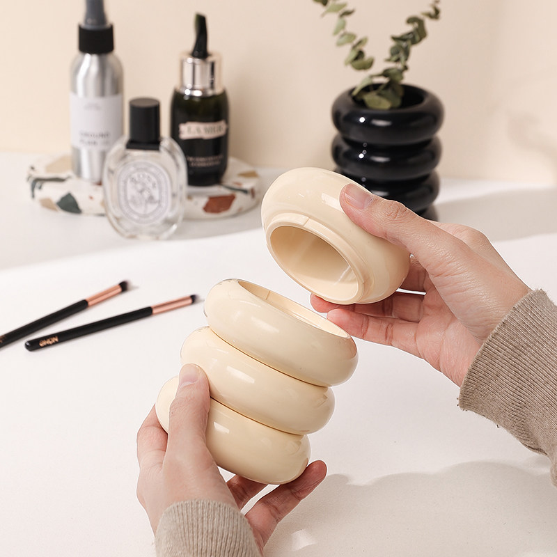 化妆刷收纳筒高级感n粉刷子收纳盒大容量办公室桌面好看的笔筒摆,淘宝优惠券,粉丝福利购,淘宝优惠卷
