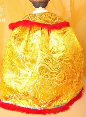 仙家供奉用品绒毛神明披风胡黄常蟒神像披肩胡三太爷太奶神衣小号