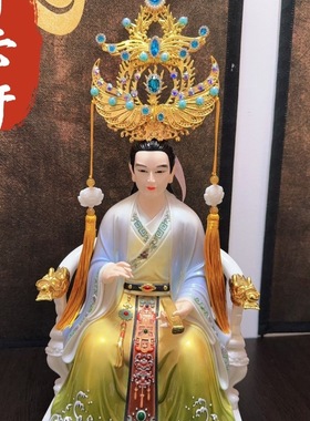 新款纯手工重工男款三清帝君玉帝文昌镶钻帽子凤冠神冠神像定制款