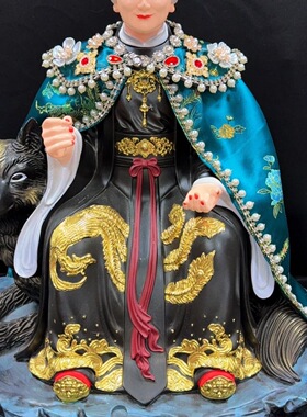 新款神像披风斗篷披肩多色重工镶钻黑妈妈泰山奶奶王母九尾娘娘披